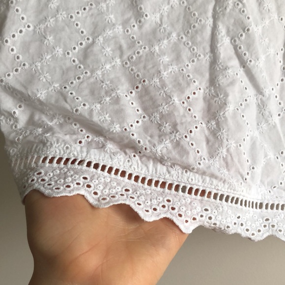 H&M white lace blouse - Picture 3 of 3